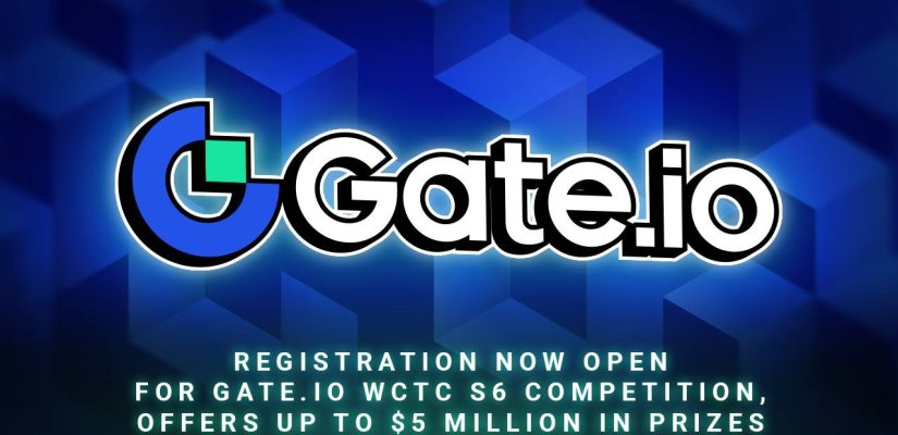 Registration Now Open for Gate.io WCTC S6 Competition, Offers Up To $5 Million in Prize