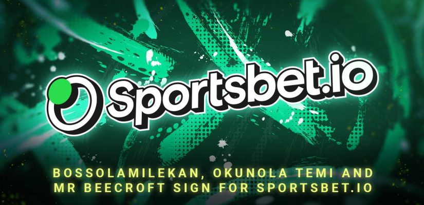 BossOlamilekan, Okunola Temi and Mr BeeCroft sign for Sportsbet.io